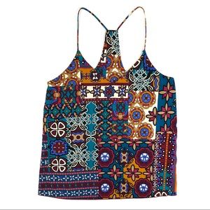 MOD Boutique Patchwork Print Tank Top